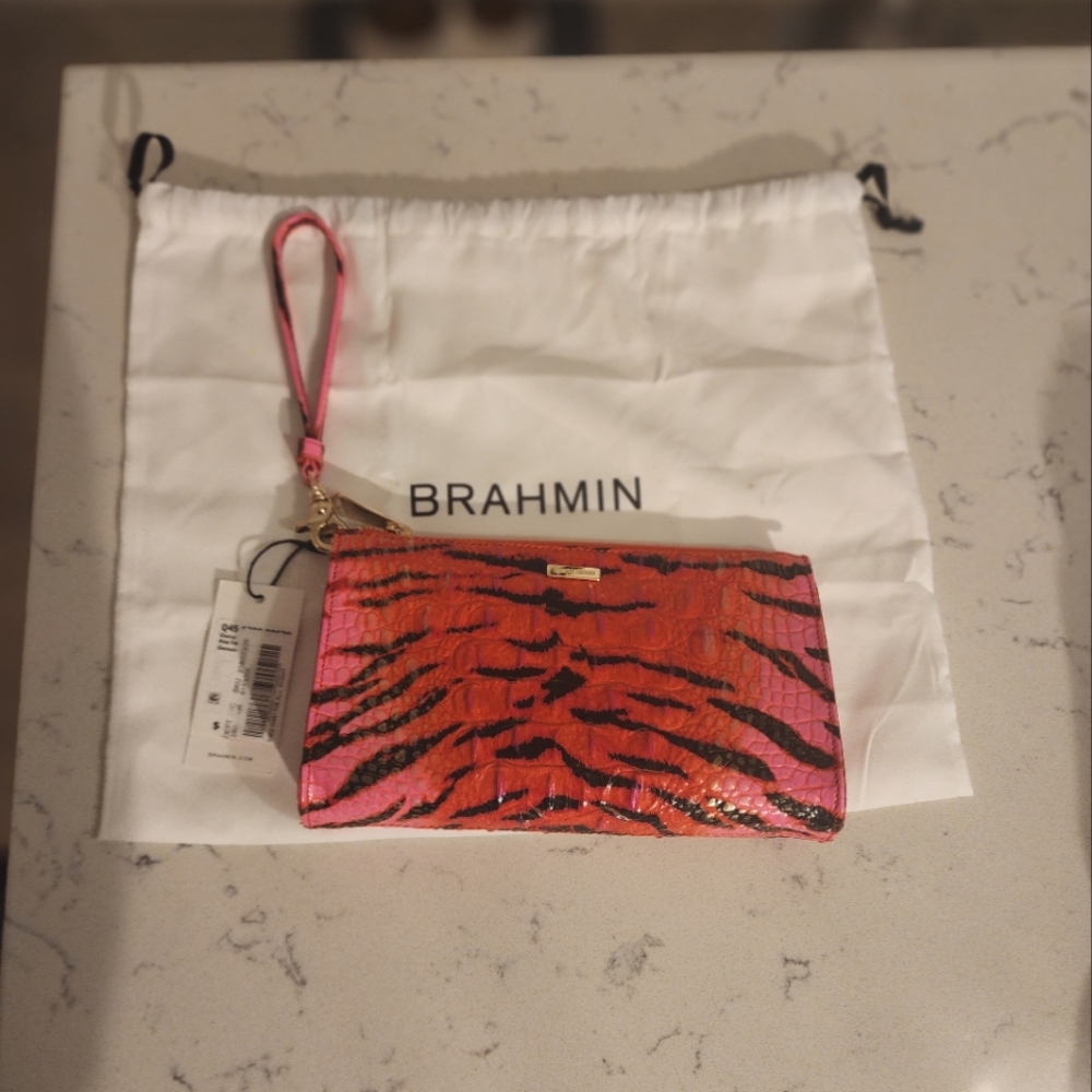 Brahmin Daisy Wristlet
